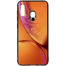 Купить Чехол-накладка TOTO Print Glass Space Case Samsung Galaxy A20/A30 Yellow, фото , характеристики, отзывы