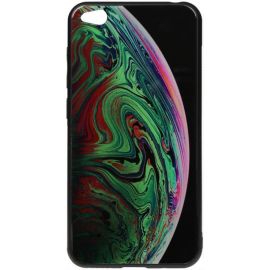 Придбати Чехол-накладка TOTO Print Glass Space Case Xiaomi Redmi Go Green, image , характеристики, відгуки