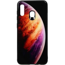 Купить Чехол-накладка TOTO Print Glass Space Case Samsung Galaxy A20/A30 Lilac, фото , характеристики, отзывы