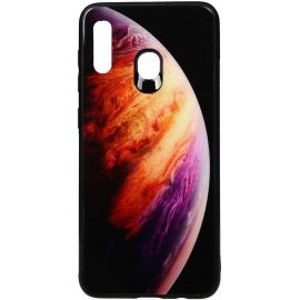 Купить Чехол-накладка TOTO Print Glass Space Case Samsung Galaxy A20/A30 Lilac, фото , характеристики, отзывы