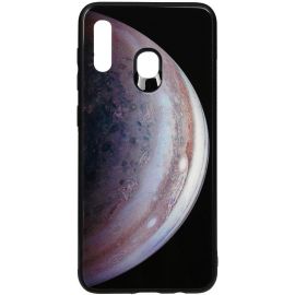 Придбати Чехол-накладка TOTO Print Glass Space Case Samsung Galaxy A20/A30 Grey, image , характеристики, відгуки