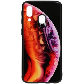 Придбати Чехол-накладка TOTO Print Glass Space Case Samsung Galaxy A40 Amethyst, image , характеристики, відгуки