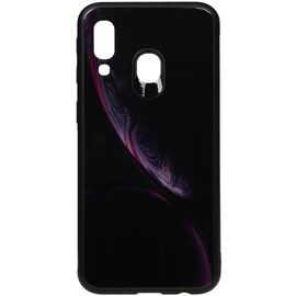 Купить Чехол-накладка TOTO Print Glass Space Case Samsung Galaxy A40 Black, фото , характеристики, отзывы