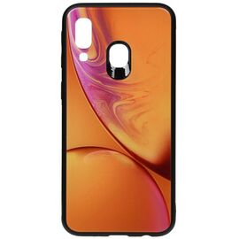 Купить Чехол-накладка TOTO Print Glass Space Case Samsung Galaxy A40 Yellow, фото , характеристики, отзывы