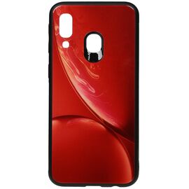 Купить Чехол-накладка TOTO Print Glass Space Case Samsung Galaxy A40 Red, фото , характеристики, отзывы