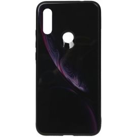 Купить Чехол-накладка TOTO Print Glass Space Case Xiaomi Redmi 7 Black, фото , характеристики, отзывы