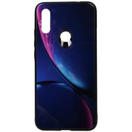 Купить Чехол-накладка TOTO Print Glass Space Case Xiaomi Redmi 7 Blue, фото , характеристики, отзывы