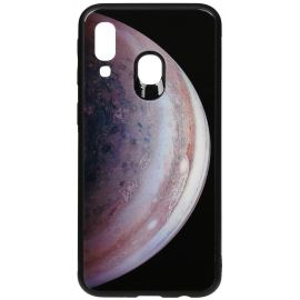 Придбати Чехол-накладка TOTO Print Glass Space Case Samsung Galaxy A40 Grey, image , характеристики, відгуки