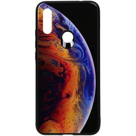 Придбати Чехол-накладка TOTO Print Glass Space Case Xiaomi Redmi 7 Violet, image , характеристики, відгуки