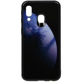 Придбати Чехол-накладка TOTO Print Glass Space Case Samsung Galaxy A40 Dark Blue, image , характеристики, відгуки