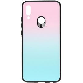 Купить Чехол-накладка TOTO Gradient Glass Case Huawei P Smart 2019 Turquoise, фото , характеристики, отзывы