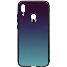 Купить Чехол-накладка TOTO Gradient Glass Case Huawei P Smart 2019 Purple, фото , характеристики, отзывы