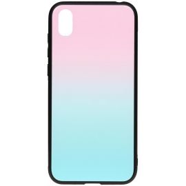 Купить Чехол-накладка TOTO Gradient Glass Case Huawei Y5 2019 Turquoise, фото , характеристики, отзывы