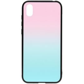 Купить Чехол-накладка TOTO Gradient Glass Case Huawei Y5 2019 Turquoise, фото , характеристики, отзывы