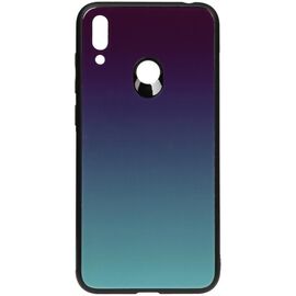 Купить Чехол-накладка TOTO Gradient Glass Case Huawei Y7 2019 Purple, фото , характеристики, отзывы