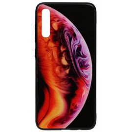 Придбати Чехол-накладка TOTO Print Glass Space Case Samsung Galaxy A70 Amethyst, image , характеристики, відгуки