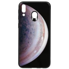 Купить Чехол-накладка TOTO Print Glass Space Case Samsung Galaxy M20 Grey, фото , характеристики, отзывы