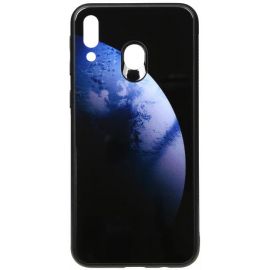 Купить Чехол-накладка TOTO Print Glass Space Case Samsung Galaxy M20 Dark Blue, фото , характеристики, отзывы