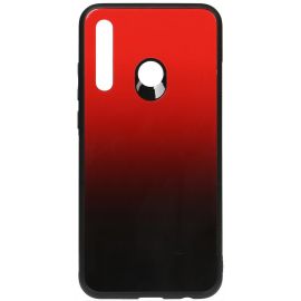 Придбати Чехол-накладка TOTO Gradient Glass Case Huawei P Smart+ 2019 Red, image , характеристики, відгуки