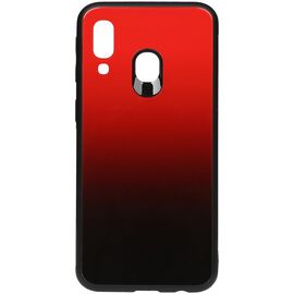 Придбати Чехол-накладка TOTO Gradient Glass Case Samsung Galaxy A40 Red, image , характеристики, відгуки