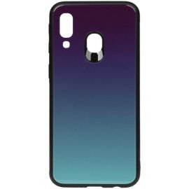 Купить Чехол-накладка TOTO Gradient Glass Case Samsung Galaxy A40 Purple, фото , характеристики, отзывы