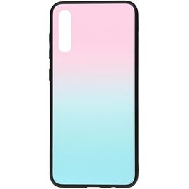 Придбати Чехол-накладка TOTO Gradient Glass Case Samsung Galaxy A70 Turquoise, image , характеристики, відгуки