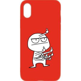 Купить Чехол-накладка TOTO Cartoon Soft Silicone TPU Case Apple iPhone X/XS FK9 Red, фото , характеристики, отзывы