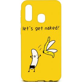 Купить Чехол-накладка TOTO Cartoon Soft Silicone TPU Case Samsung Galaxy A40 Banana Yellow, фото , характеристики, отзывы