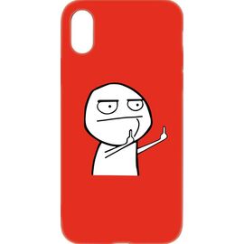 Придбати Чехол-накладка TOTO Cartoon Soft Silicone TPU Case Apple iPhone X/XS FK2 Red, image , характеристики, відгуки