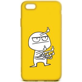 Купить Чехол-накладка TOTO Cartoon Soft Silicone TPU Case Apple iPhone SE/5s/5 FK9 Yellow, фото , характеристики, отзывы