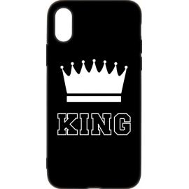 Купить Чехол-накладка TOTO Cartoon Soft Silicone TPU Case Apple iPhone XS Max King Black, фото , характеристики, отзывы