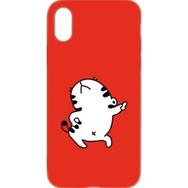 Купить Чехол-накладка TOTO Cartoon Soft Silicone TPU Case Apple iPhone XS Max Cat Red, фото , характеристики, отзывы