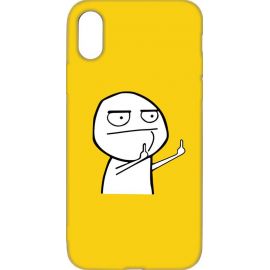 Купить Чехол-накладка TOTO Cartoon Soft Silicone TPU Case Apple iPhone XS Max FK2 Yellow, фото , характеристики, отзывы