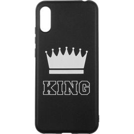 Купить Чехол-накладка TOTO Cartoon Soft Silicone TPU Case Huawei Y6 Pro 2019 King Black, фото , характеристики, отзывы