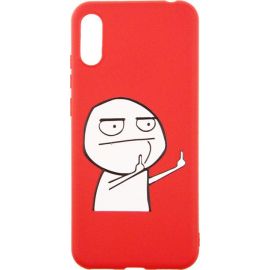 Купить Чехол-накладка TOTO Cartoon Soft Silicone TPU Case Huawei Y6 Pro 2019 FK2 Red, фото , характеристики, отзывы