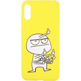 Купить Чехол-накладка TOTO Cartoon Soft Silicone TPU Case Huawei Y6 Pro 2019 FK9 Yellow, фото , характеристики, отзывы