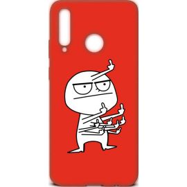 Придбати Чехол-накладка TOTO Cartoon Soft Silicone TPU Case Huawei P Smart+ 2019 FK9 Red, image , характеристики, відгуки