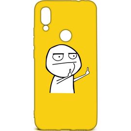 Купить Чехол-накладка TOTO Cartoon Soft Silicone TPU Case Xiaomi Redmi 7 FK2 Yellow, фото , характеристики, отзывы