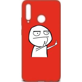 Придбати Чехол-накладка TOTO Cartoon Soft Silicone TPU Case Huawei P Smart+ 2019 FK2 Red, image , характеристики, відгуки