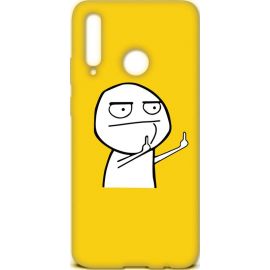 Придбати Чехол-накладка TOTO Cartoon Soft Silicone TPU Case Huawei P Smart+ 2019 FK2 Yellow, image , характеристики, відгуки