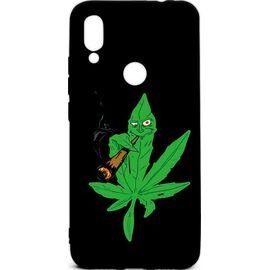 Купить Чехол-накладка TOTO Cartoon Soft Silicone TPU Case Xiaomi Redmi 7 Cannabis Black, фото , характеристики, отзывы