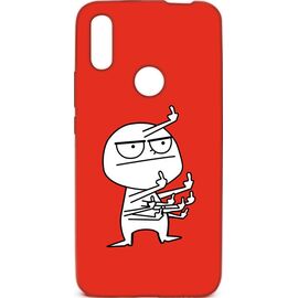 Купить Чехол-накладка TOTO Cartoon Soft Silicone TPU Case Huawei P Smart Z FK9 Red, фото , характеристики, отзывы