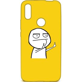 Купить Чехол-накладка TOTO Cartoon Soft Silicone TPU Case Huawei P Smart Z FK2 Yellow, фото , характеристики, отзывы