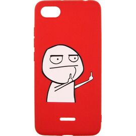 Купить Чехол-накладка TOTO Cartoon Soft Silicone TPU Case Xiaomi Redmi 6A FK2 Red, фото , характеристики, отзывы