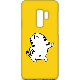 Купить Чехол-накладка TOTO Cartoon Soft Silicone TPU Case Samsung Galaxy S9+ Cat Yellow, фото , характеристики, отзывы
