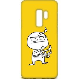 Купить Чехол-накладка TOTO Cartoon Soft Silicone TPU Case Samsung Galaxy S9+ FK9 Yellow, фото , характеристики, отзывы