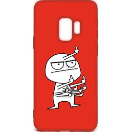 Купить Чехол-накладка TOTO Cartoon Soft Silicone TPU Case Samsung Galaxy S9 FK9 Red, фото , характеристики, отзывы