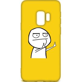 Купить Чехол-накладка TOTO Cartoon Soft Silicone TPU Case Samsung Galaxy S9 FK2 Yellow, фото , характеристики, отзывы