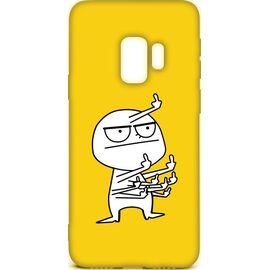 Купить Чехол-накладка TOTO Cartoon Soft Silicone TPU Case Samsung Galaxy S9 FK9 Yellow, фото , характеристики, отзывы