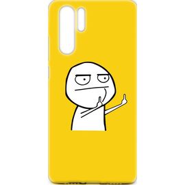 Придбати Чехол-накладка TOTO Cartoon Soft Silicone TPU Case Huawei P30 Pro FK2 Yellow, image , характеристики, відгуки